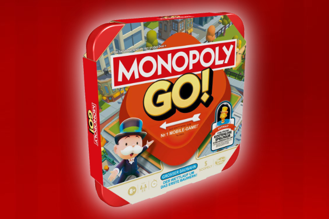 Am heutigen Nikolaustag verlosen wir hinter dem 6. Türchen unseres Adventskalenders das Spiel "Monopoly GO!"